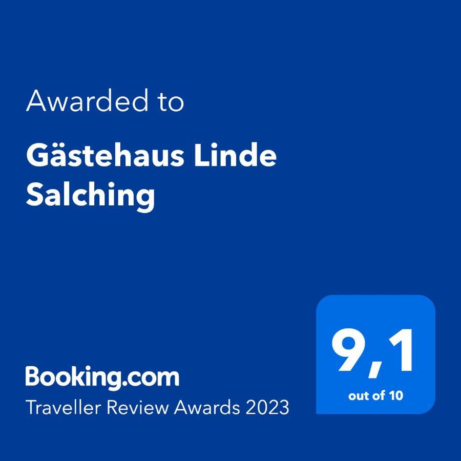 Gaestehaus Linde Salching ภายนอก รูปภาพ